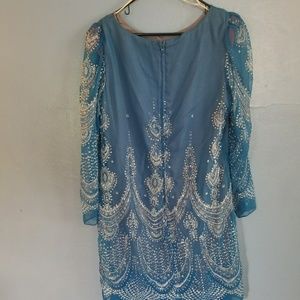 Size 16 Jovani blue dress